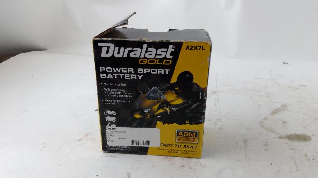 Duralast Gold Power Sport Battery