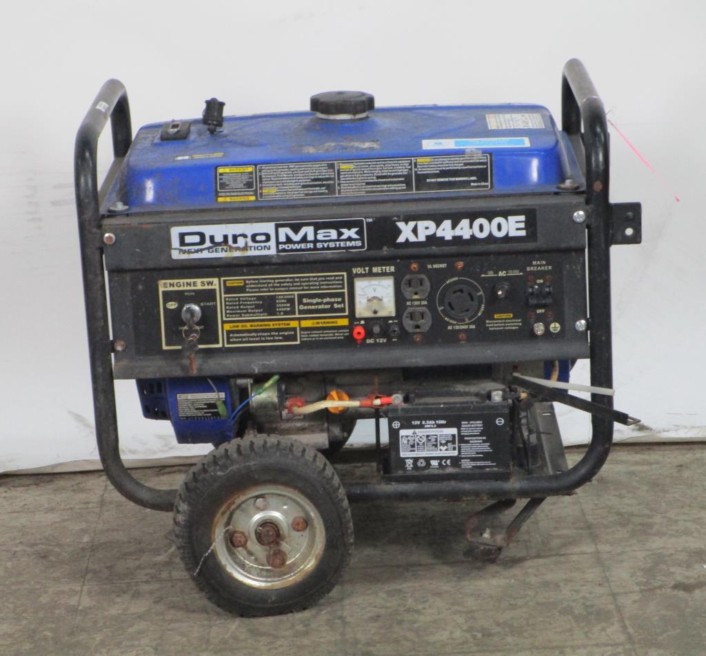 DuroMax Generator Property Room