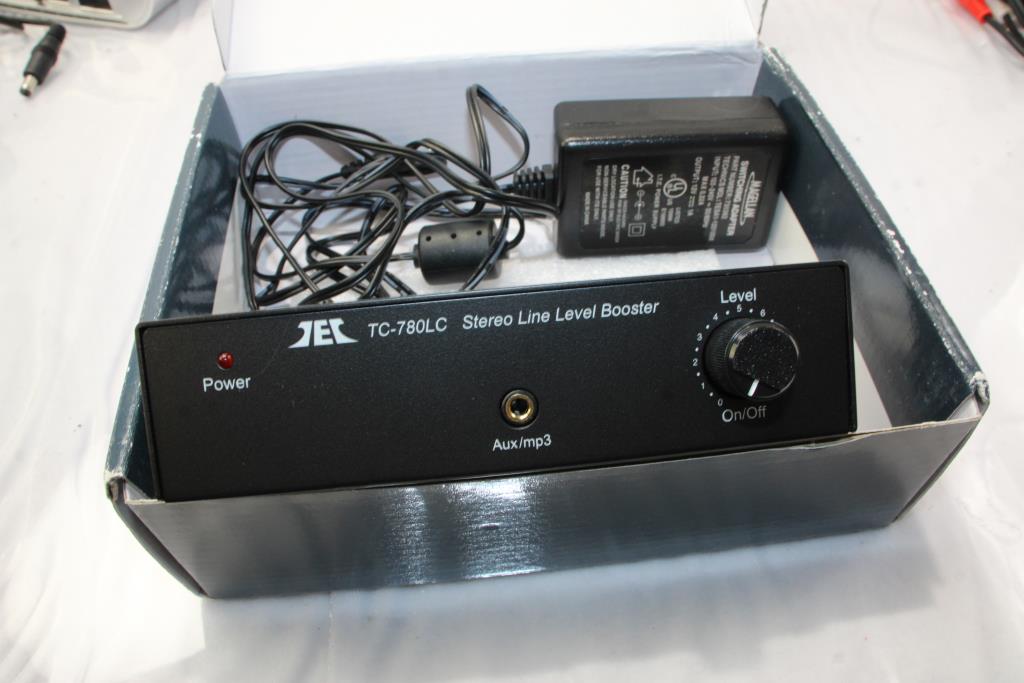 DVD Player And Stereo Line Level Booster | Property Room