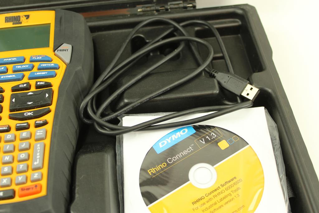 Dymo Rhino 6000 Label Printer Property Room