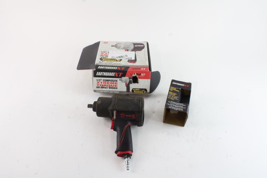 Earthquake XT 1/2" Composite Air Impact Wrench Property Room