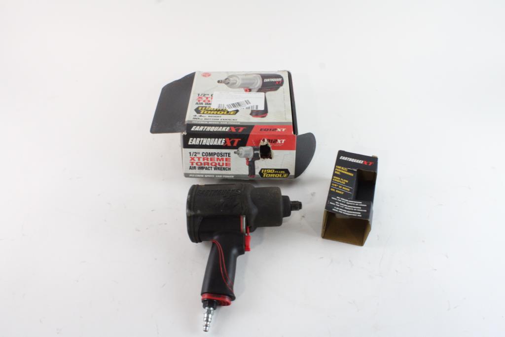Earthquake XT 1/2" Composite Air Impact Wrench Property Room
