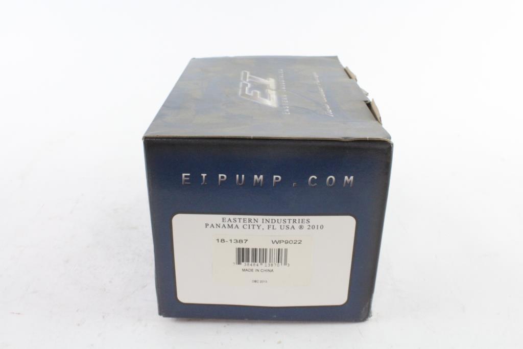 Eastern Industries Water Pump Property Room