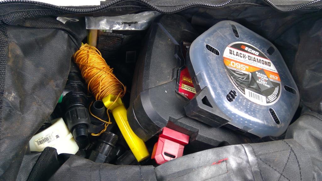 ECHO .095" Trimmerline, Husky Sockets, Irritec Tubing Pieces, And More