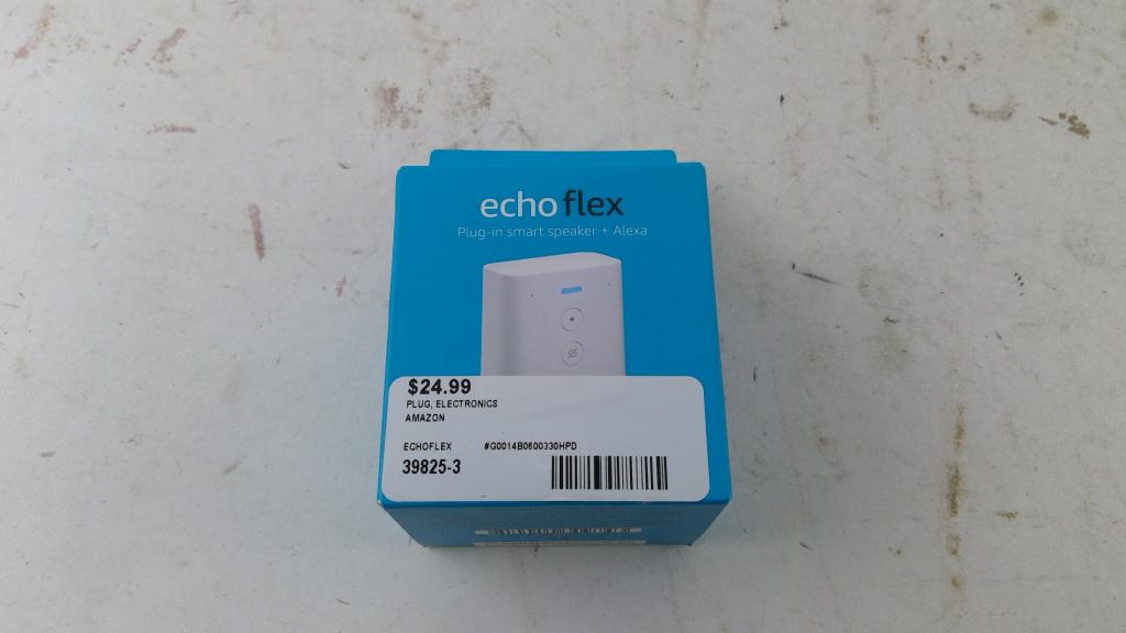 Echo Flex Smart Speaker + Alexa
