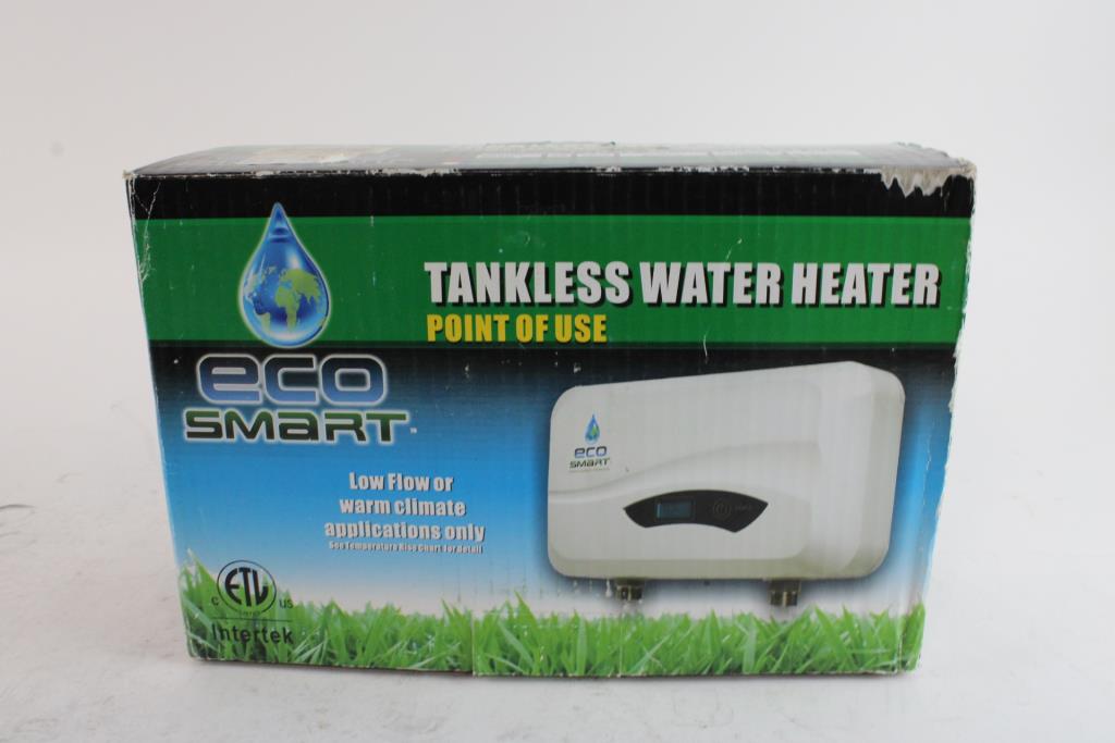 Eco Smart Tankless Water Heater Point Of Use Property Room
