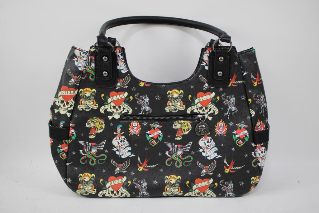 Ed Hardy Purse, Tommy Hilfiger Bag, Kate Spade Laptop Sleeve, 3 Pieces