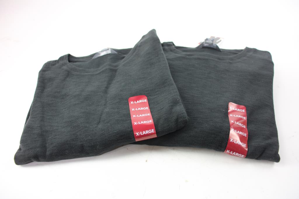 Eddie Bauer Double Knit Crew Clothing Lot, 4 Pieces Property Room