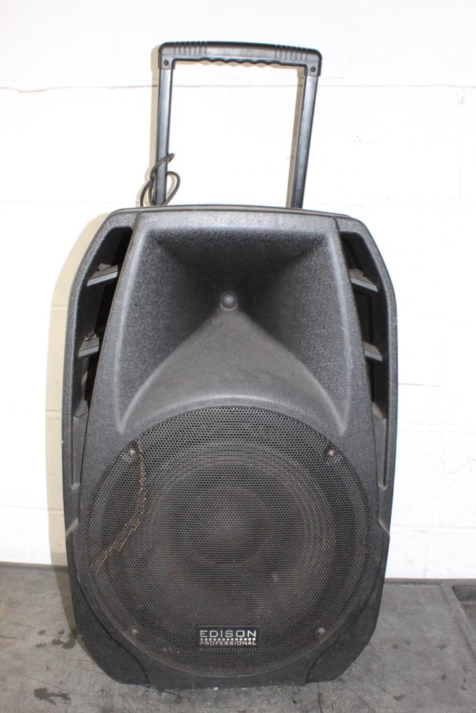Edison Professional Power PA Speaker Property Room
