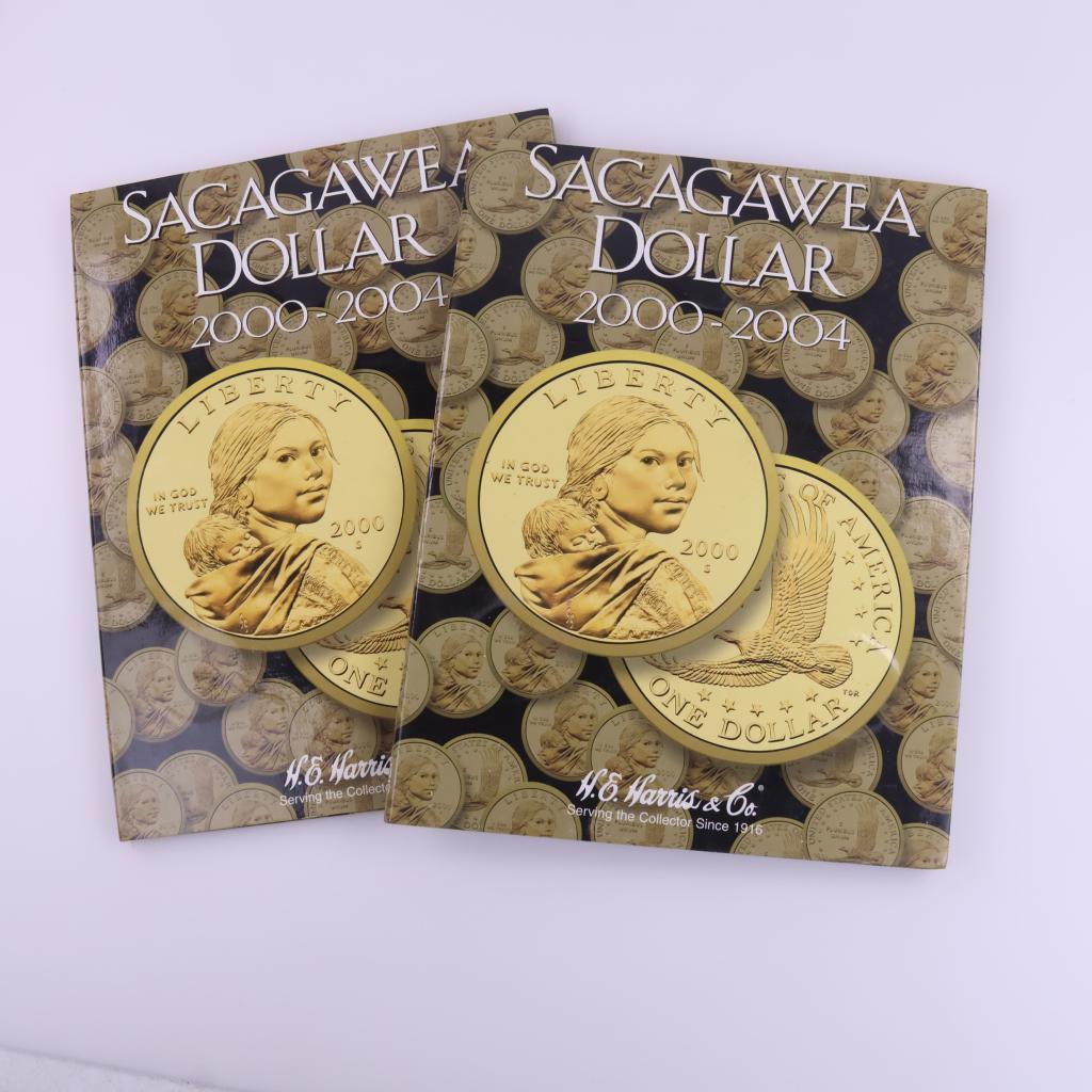 Eight Sacagwea Dollar 2000-2004 Booklets