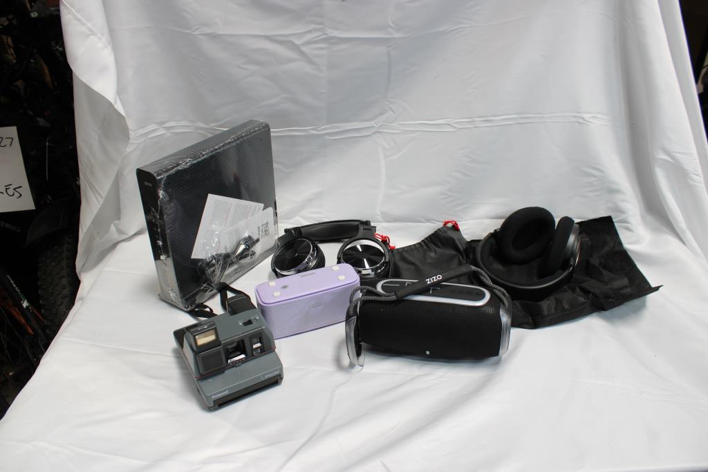 Electronics Lot - Headphones, Cables, And More