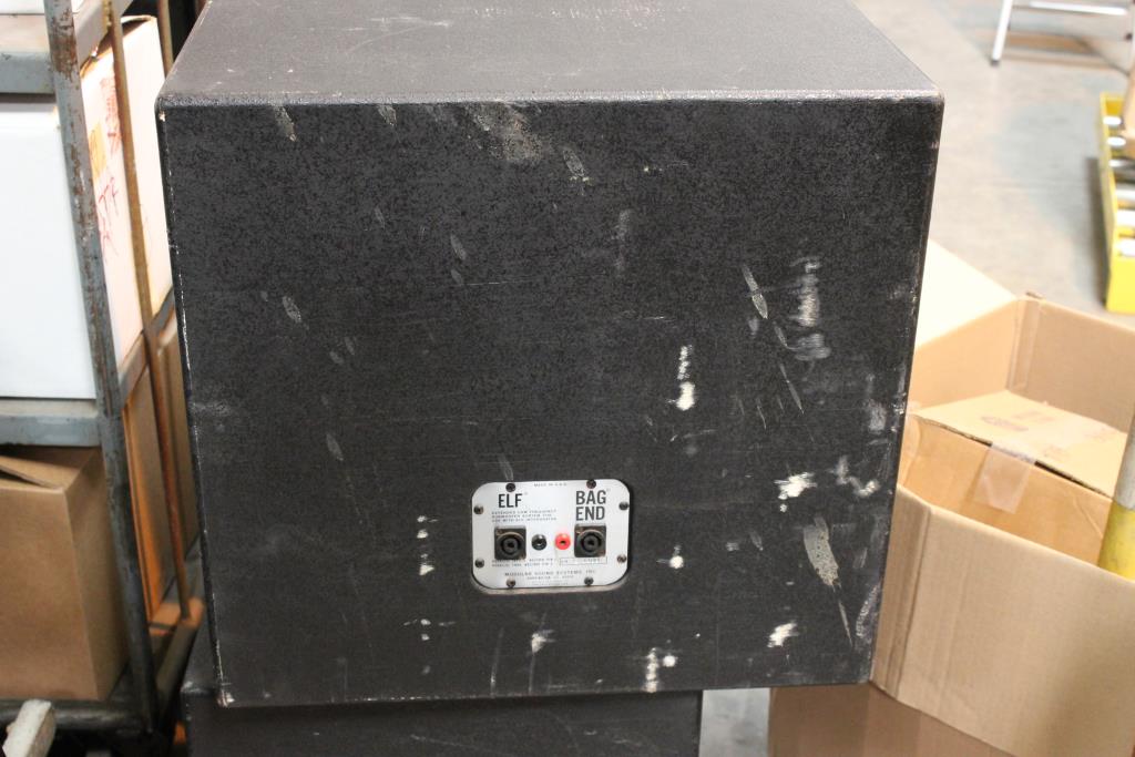 Elf Bag End Speaker Property Room