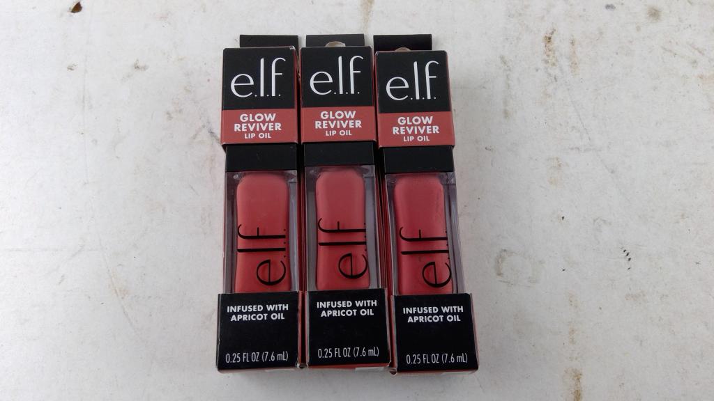 E.L.F Glow Reviver Lip Oil 3 Pieces