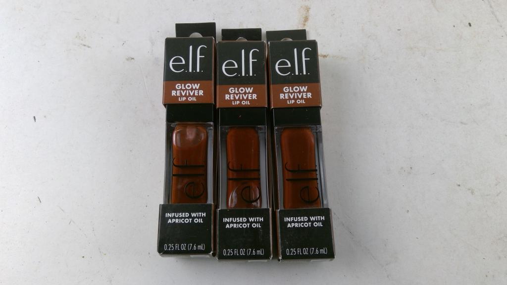 E.L.F Glow Reviver Lip Oil 3 Pieces