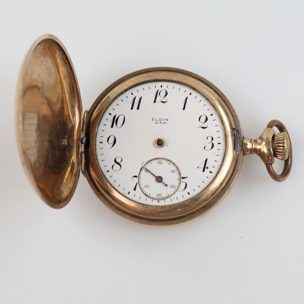 Elgin National Watch Co. 10kt GF Pocket Watch