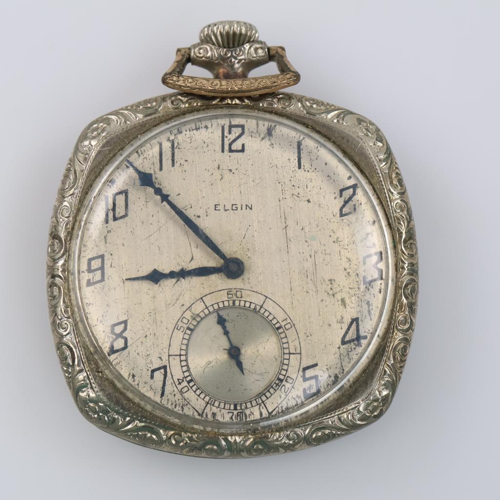 Elgin Natl. Watch Co. 10kt GF Pocket Watch