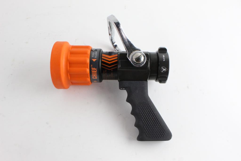 Elkhart Brass Chief Fire Hose Nozzle Property Room