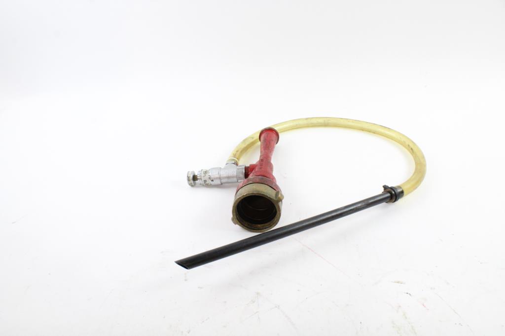 Elkhart Brass Fire Hose Nozzle Property Room