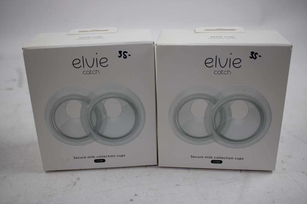 Elvie Catch Milk Collection Cups, 2 Pieces