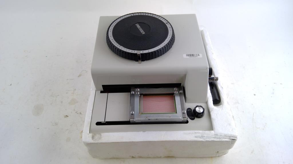 Embosser Machine