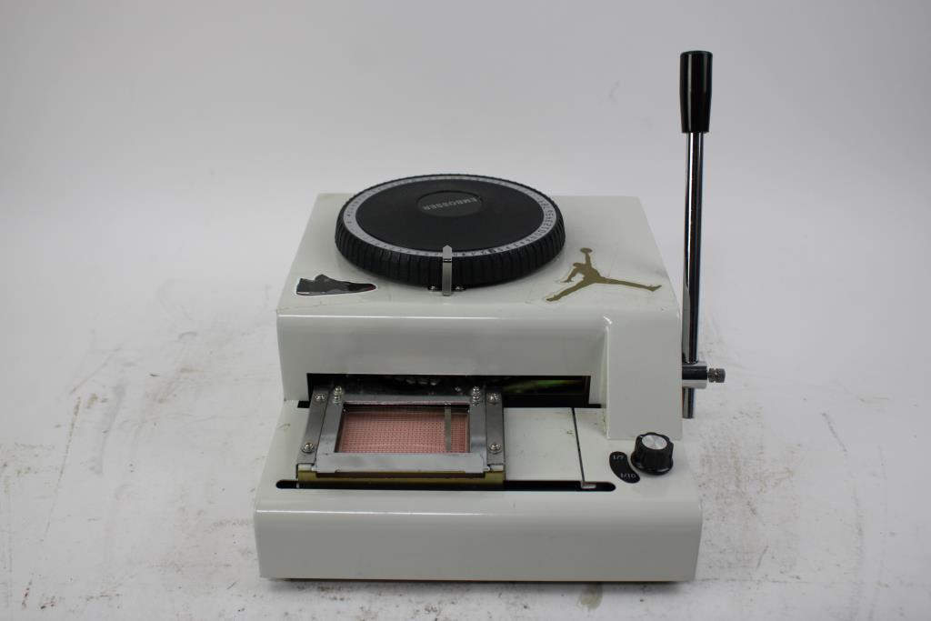 Embosser Machine