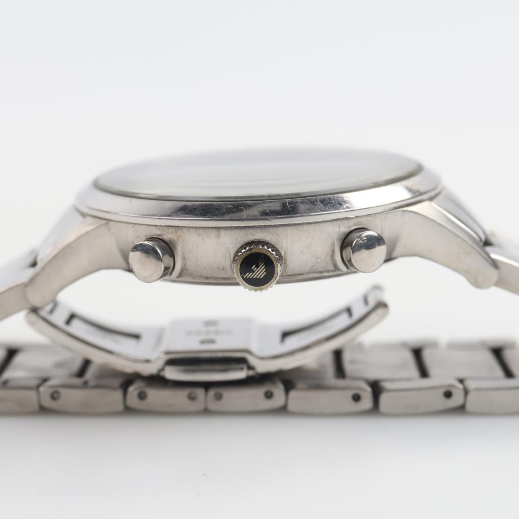 Emporio Armani Chronograph Black Ceramic Stainless Steel Dial Watch For Women - AR1411 main image 0