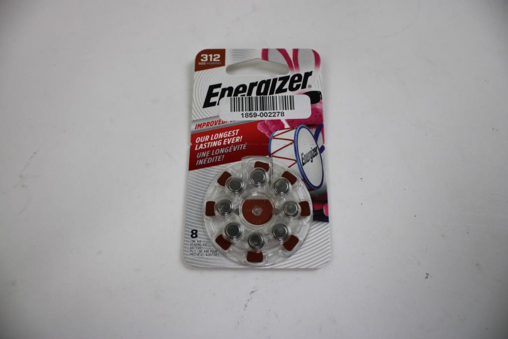 Energizer Ez Turn And Lock Hearing Aid Size 312 Batteries