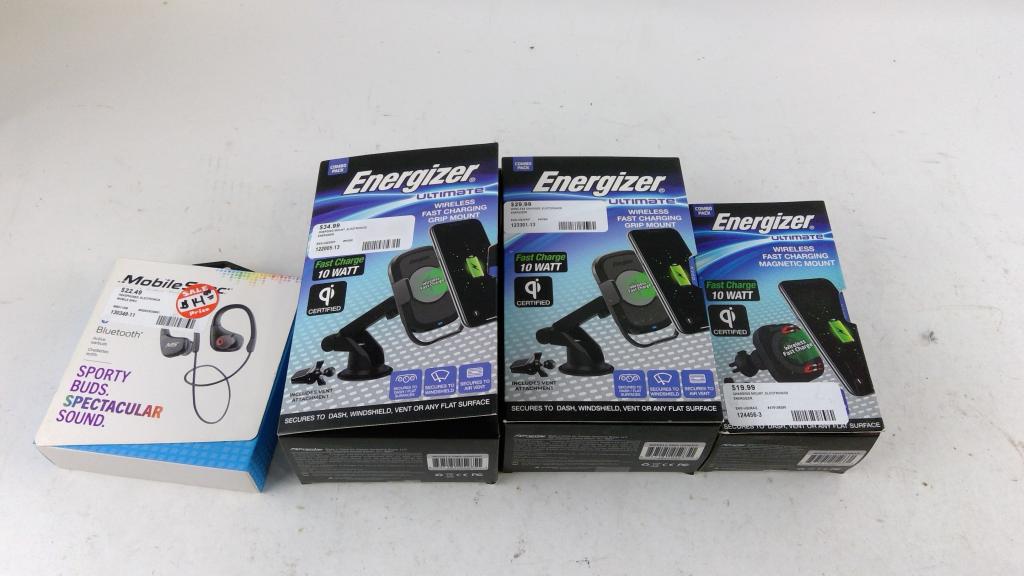 Energizer Wireless Fast Charging Grip Mount And More 4 Pieces