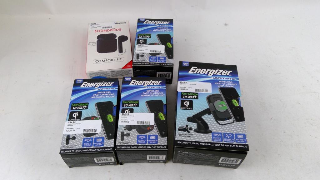 Energizer Wireless Fast Charging Magnetic Mounts And More 5 Pieces