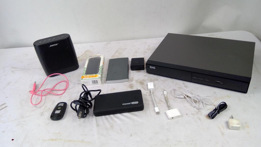 ENS DVR, Power Banks, Bose Speaker, And More