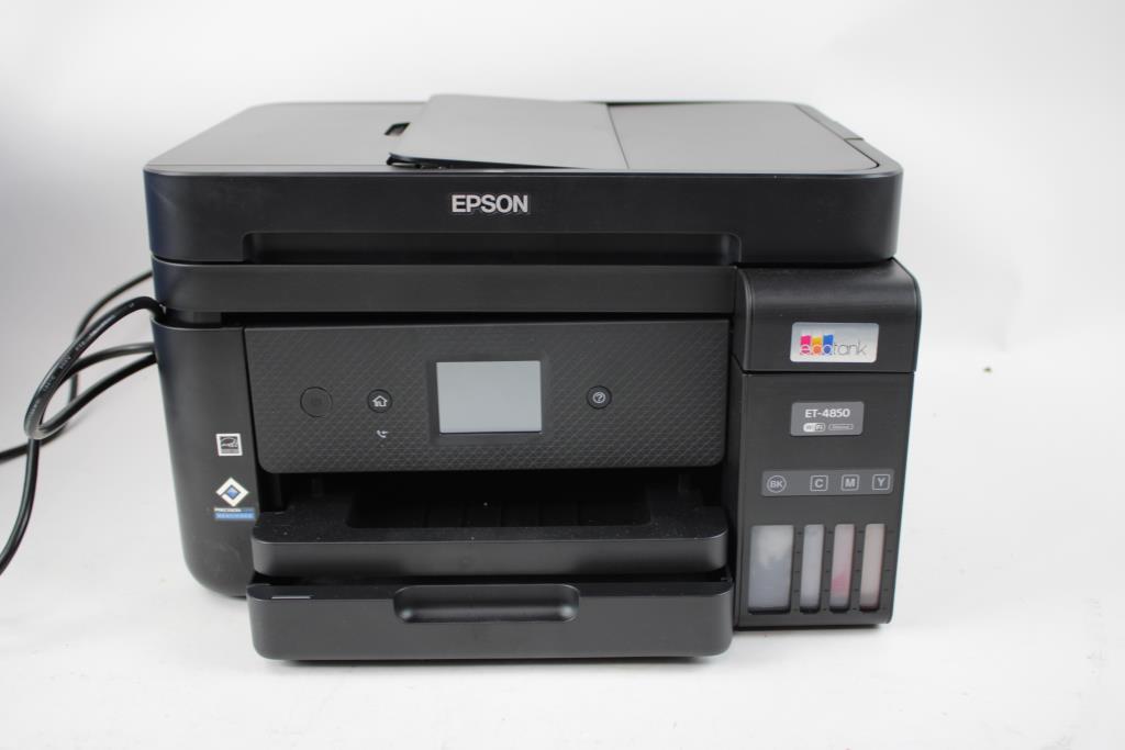 Epson Exceed Your Vision Ecotank ET-4850 Printer, Scanner, Fax