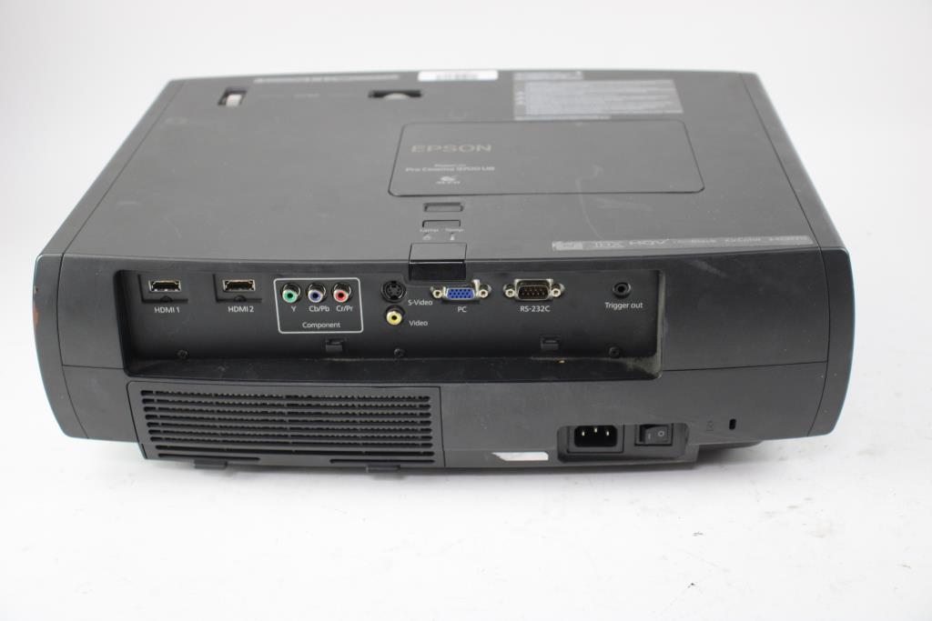 Epson Power Lite Pro Cinema 9700 UB Projector Property Room