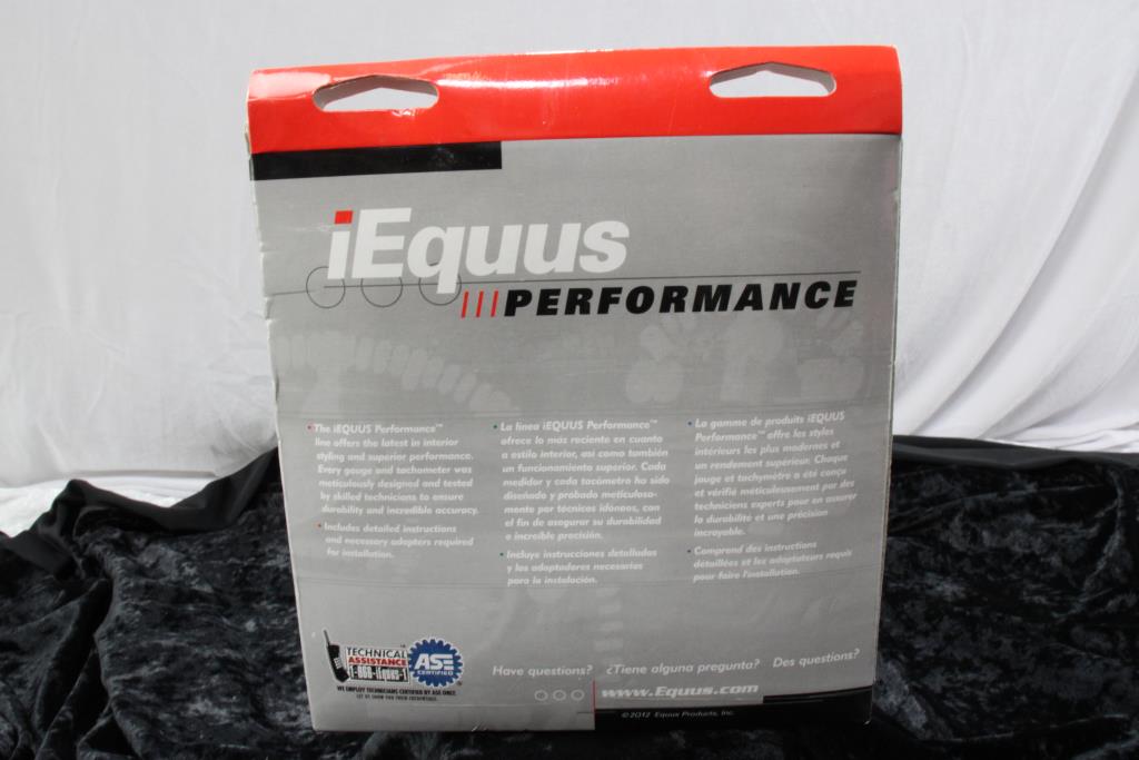 Equus 11/2" Volt Triple Gauge Kit Property Room