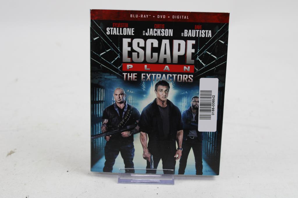 Escape Plan: The Extractors Blu-Ray + DVD + Digital