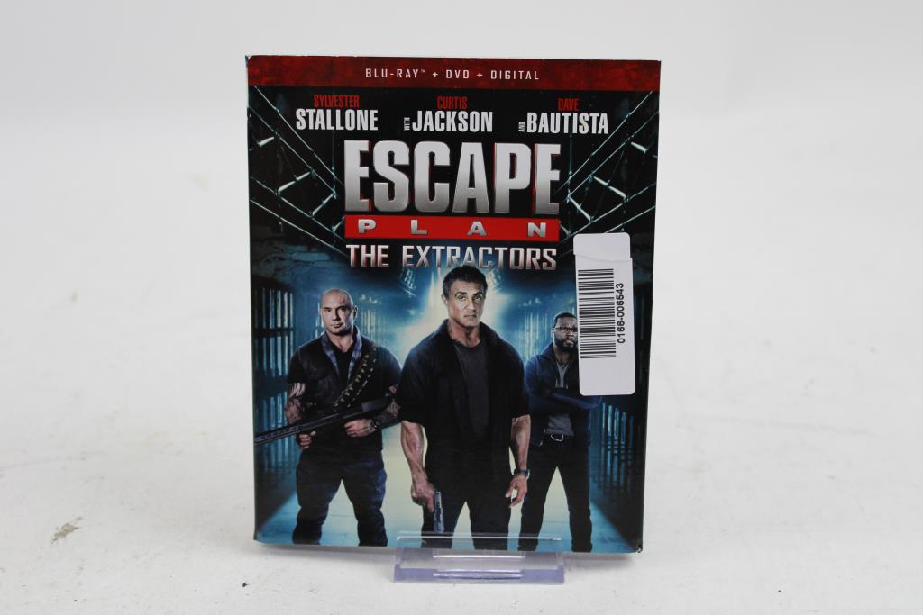 Escape Plan: The Extractors Blu-Ray + DVD + Digital
