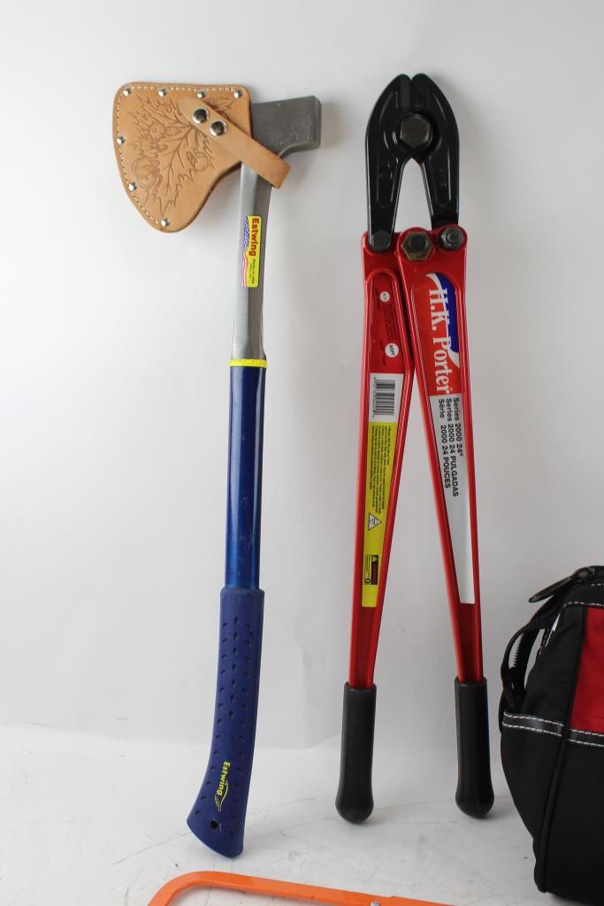 EstWing Axe, Bolt Cutter, Hdx Handsaw, Defiant Light Sticks And More 5