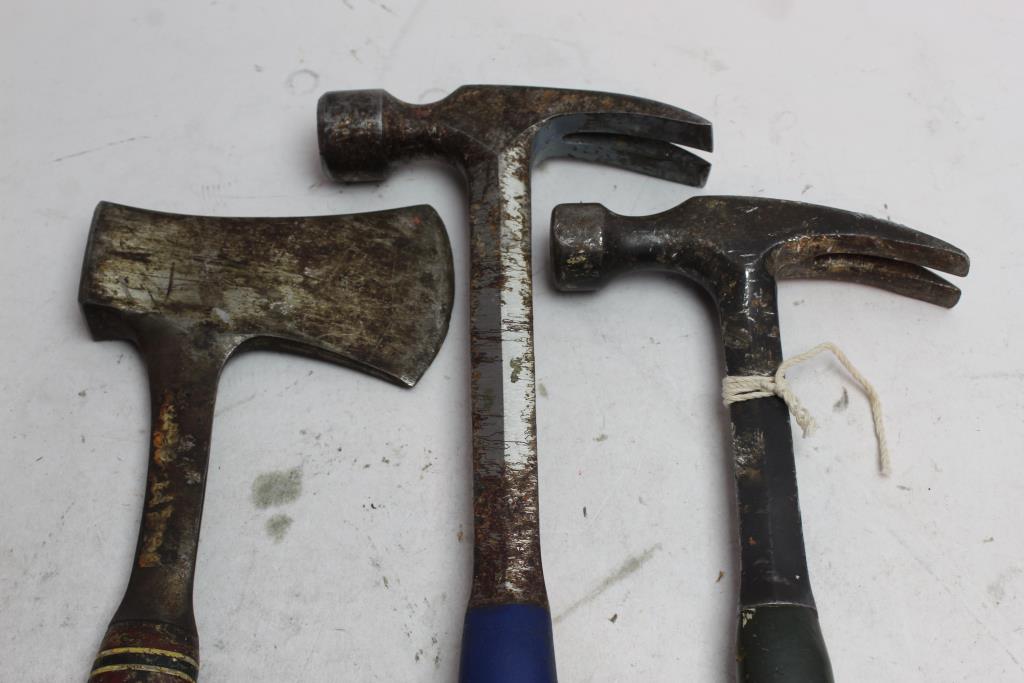 Estwing Hammer And Axe 3 Pieces Property Room