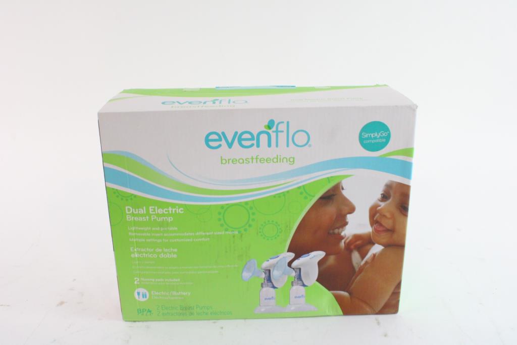 EvenFlo Dual Electric Breast Pump Property Room