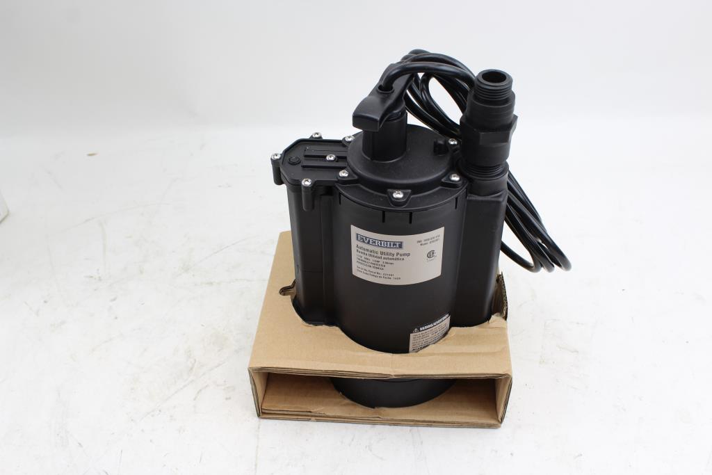 Everbilt UT03301 1/3 HP Automatic Submersible Pump Property Room