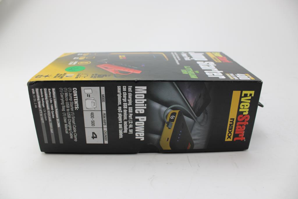 Everstart Jump Starter Power Pack Property Room