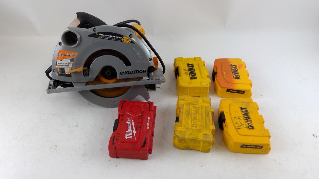 Evolution Circular Saw And More 5+ Pieces