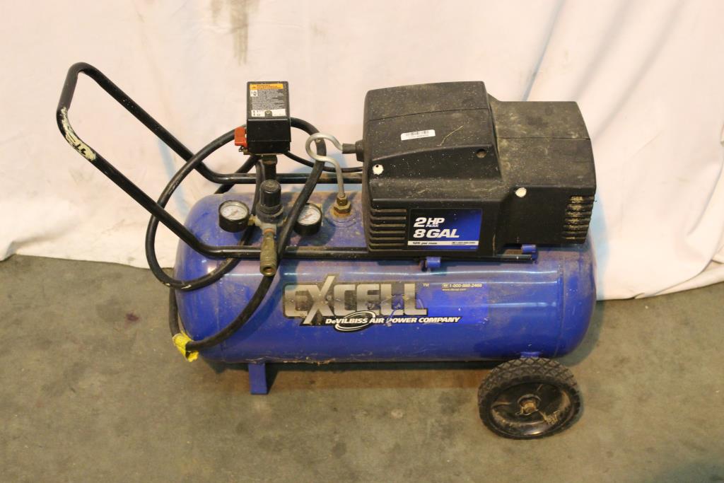 Excell Air Compressor Property Room
