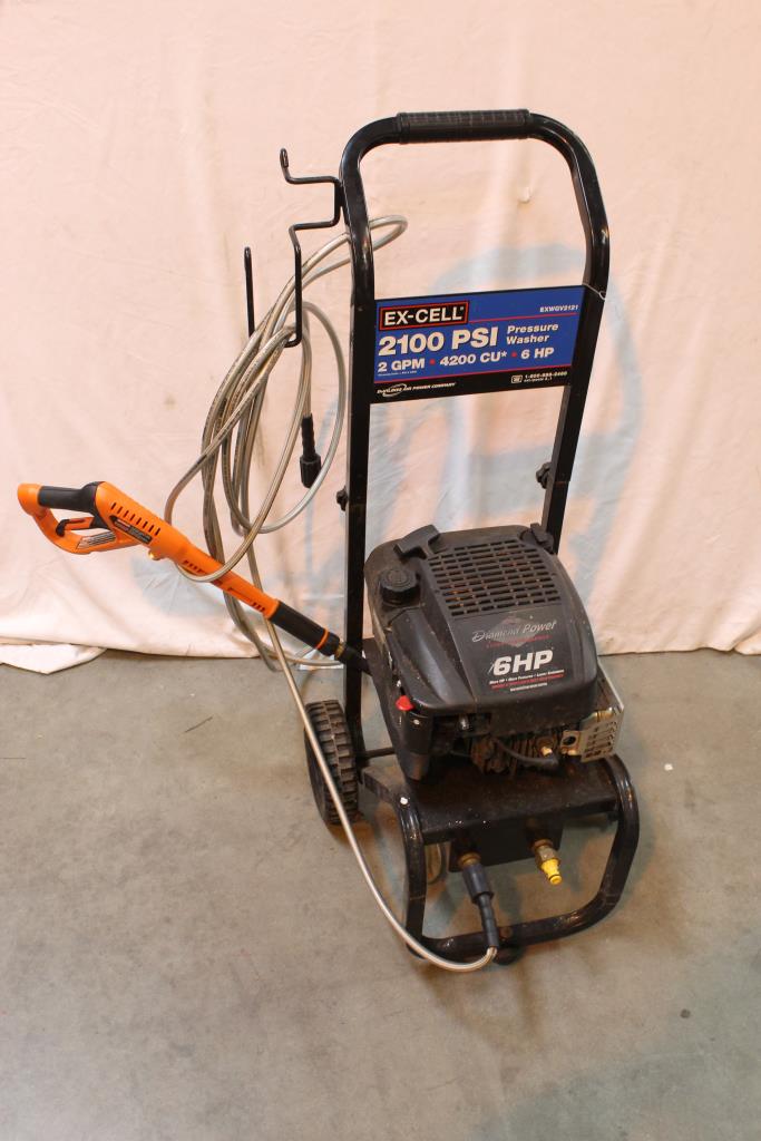 Excell Pressure Washer Property Room
