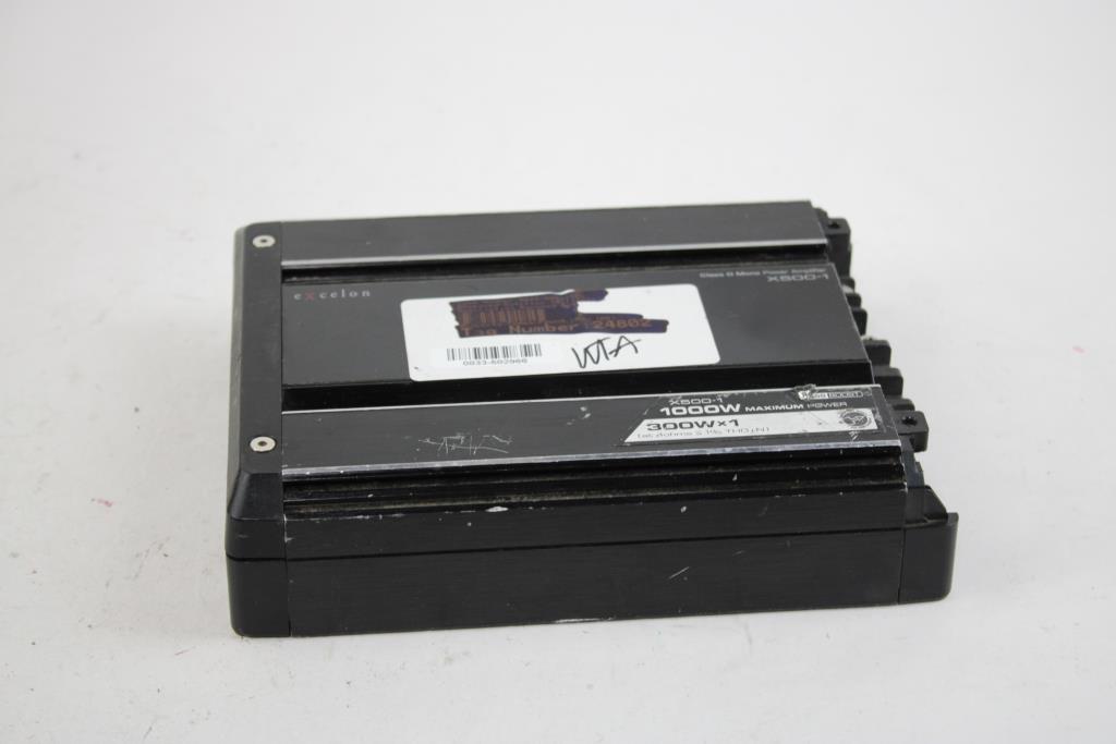 Excelon Class D Mono Power Amplifier X500-1 1000W Car Amplifier