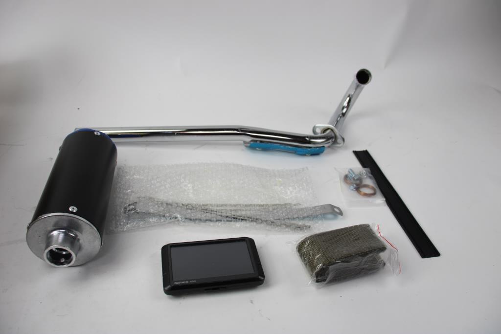 Exhaust Muffler, And Garmin Nuvi