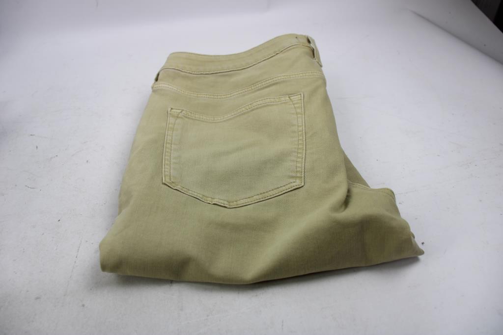 Express 34x32, 34x30 Jeans, Denim, Tan, 2 Pieces