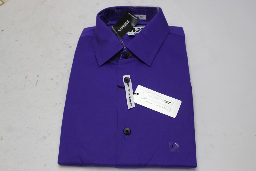 express extra slim fit shirt measurements