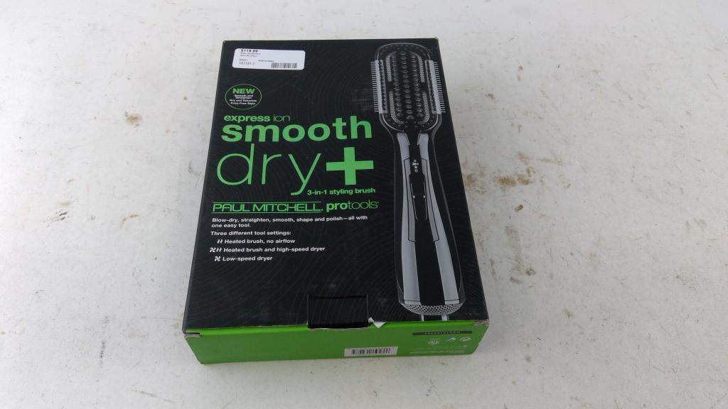 Express Ion Smooth + Dry 3 In 1 Styling Brush
