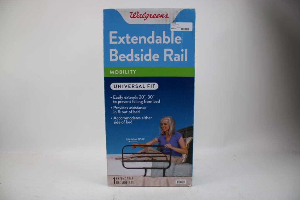 Extendable Bedside Rail Mobility Universal Fit