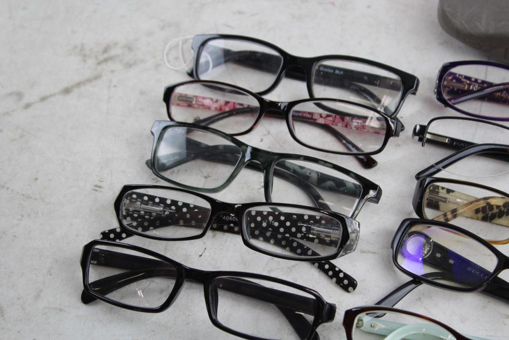 Eyeglasses Bulk Lot, 10+ Pieces Property Room